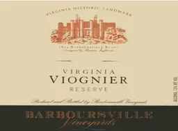 Barboursville Vineyards Reserve Viognier