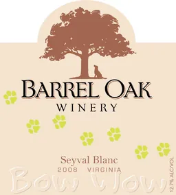 Barrel Oak Winery Seyval Blanc