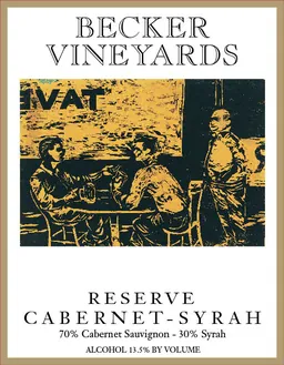 Becker Vineyards Reserve Cabernet-Syrah