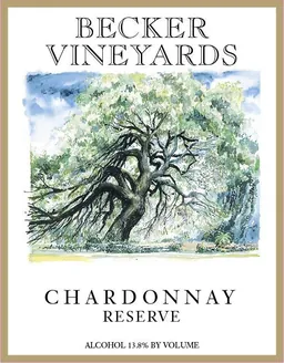 Becker Vineyards Reserve Chardonnay