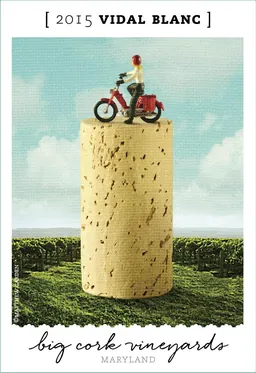 Big Cork Vineyards Vidal Blanc