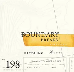 Boundary Breaks No. 198 Reserve Riesling