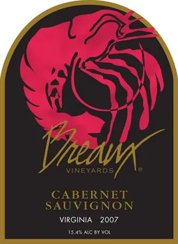 Breaux Vineyards Cabernet Sauvignon