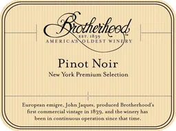 Brotherhood Pinot Noir
