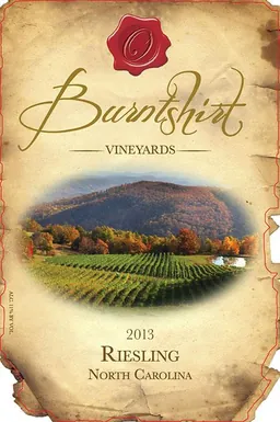 Burntshirt Vineyards Riesling