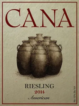 Cana Vineyards & Winery Riesling