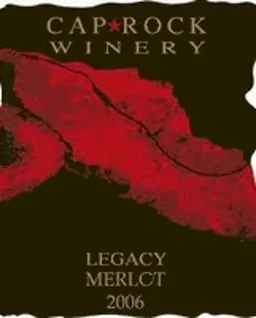Cap Rock Winery Legacy Merlot