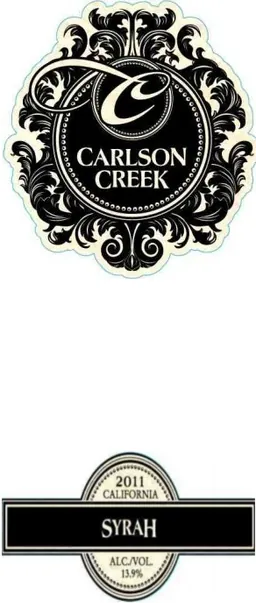 Carlson Creek Vineyard Syrah