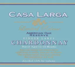 Casa Larga American Oak Reserve Chardonnay