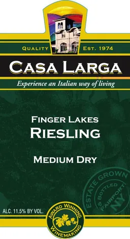 Casa Larga Medium Dry Riesling