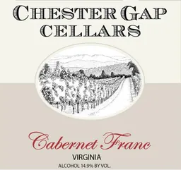 Chester Gap Cellars Cabernet Franc