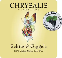 Chrysalis Vineyards Norton Schitz and Giggels