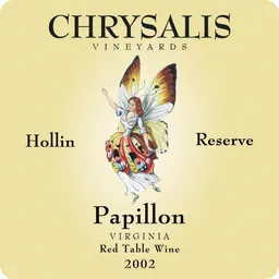Chrysalis Vineyards Papillon Hollin Reserve
