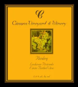 Ciccone Vineyard & Winery Riesling