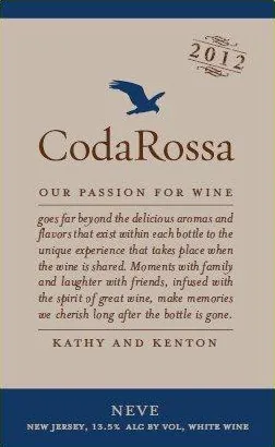 Coda Rossa Winery Neve