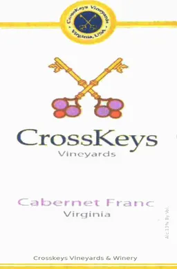 CrossKeys Vineyards Cabernet Franc