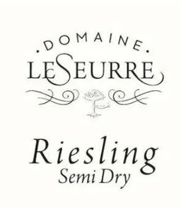 Domaine LeSeurre Semi Dry Cuvee Classique Riesling