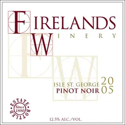 Firelands Winery Pinot Noir