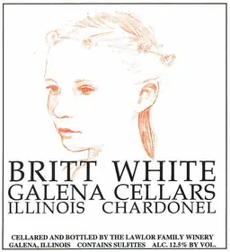 Galena Cellars Winery Britt White Chardonel