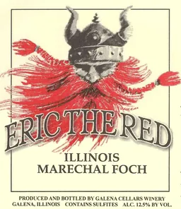 Galena Cellars Winery Eric the Red Marechal Foch