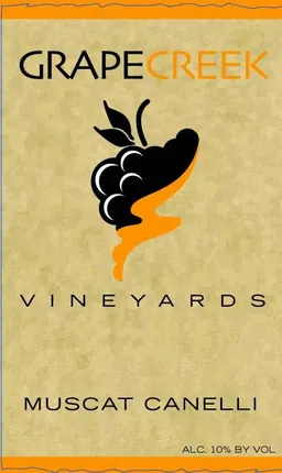 Grape Creek Vineyard Muscat Canelli