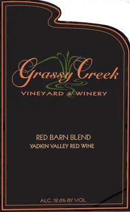 Grassy Creek Vineyard & Winery Red Barn Blend