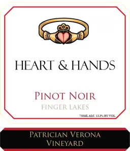 Heart & Hands Wine Company Patrician Verona Vineyard Pinot Noir
