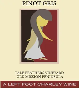 Left Foot Charley Tale Feathers Vineyard Pinot Gris