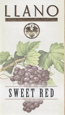 Llano Winery Sweet Red