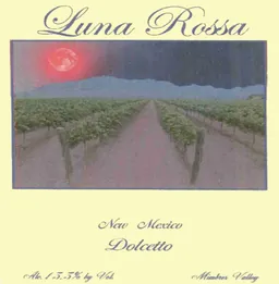 Luna Rossa Winery Dolcetto