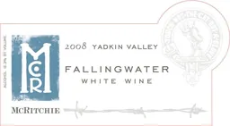 McRitchie Winery & Ciderworks Fallingwater White