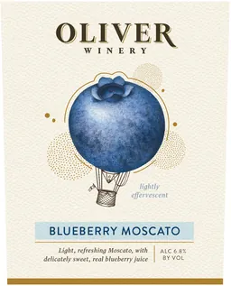 Oliver Winery Blueberry Moscato