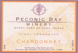 Peconic Bay Winery Steel Fermented Chardonnay