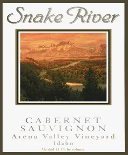 Snake River Winery Arena Vineyard Cabernet Sauvignon