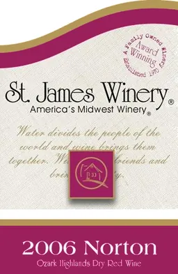 St James Winery Ozark Highlands Norton