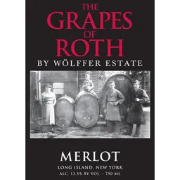 Wolffer Estate Vineyard The Grapes of Roth Merlot