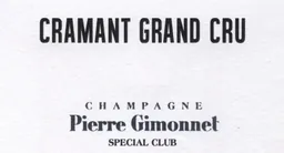 Special Club Cramant Grand Cru Brut Blanc De Blancs