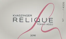 Kvaszinger Tokaji Aszu Relique