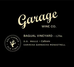Garage Wine Co. Bagual Vineyard Garnacha