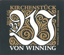 Von Winning Riesling Grosses Gewachs Kirchenstuck