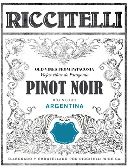 Matias Riccitelli Wines Pinot Noir Rio Negro