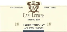 Riesling Trocken Leiwener Laurentiuslay Alte Reben