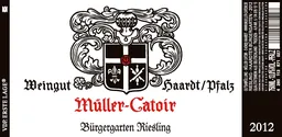 Muller-Catoir Riesling Trocken Haardt