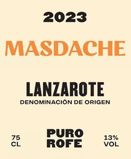 Puro Rofe Lanzarote Blanco Masdache