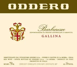 Oddero Barbaresco Gallina