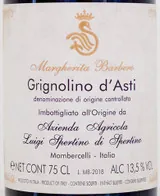 'Margherita Barbero' Grignolino d'Asti 