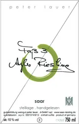 Riesling Ayler Fass 3 Feinherb