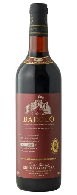 Barolo Villero di Castiglione Falletto Riserva