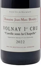 Jean-Marc Bouley Volnay 1er cru Carelle sous la Chapelle