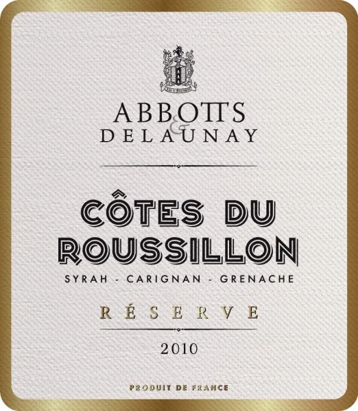 Cotes du Roussillon Reserve Bottle